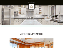 Tablet Screenshot of cabinetsmart.com